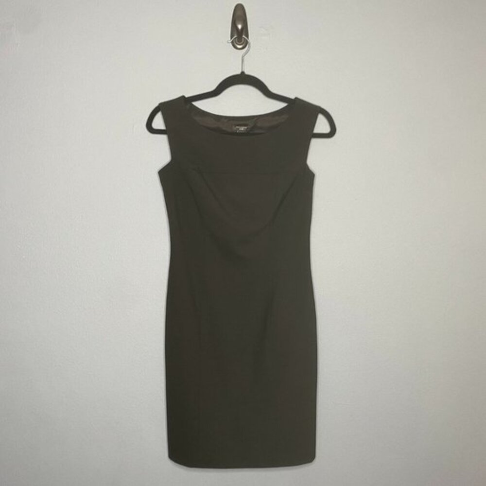 Ann Taylor | Virgin Wool Black Sleeveless Sheath Dress​​​